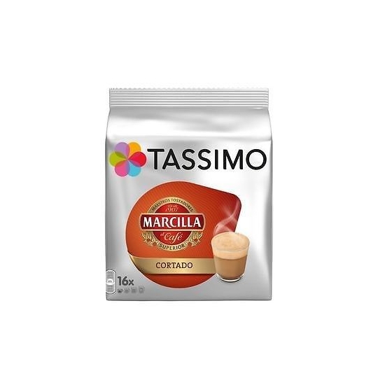 Tassimo Marcilla Cortado Pod Capsule T-Disc 16 Drinks