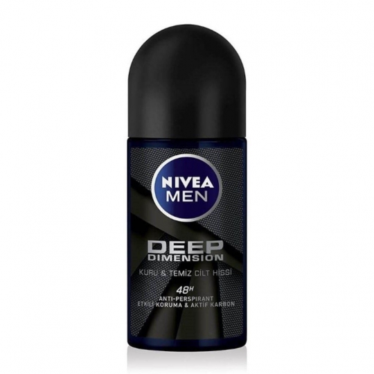 Nivea Men Deep Dimension Roll-On Deodorant Erkek 50ml