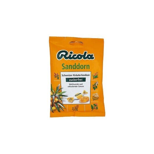 Ricola Sanddorn Zuckerfrei Şekersiz Bonbon 75 gr