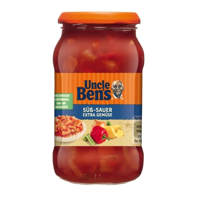 Uncle Ben's Ohne Zuckerzusatz 395g