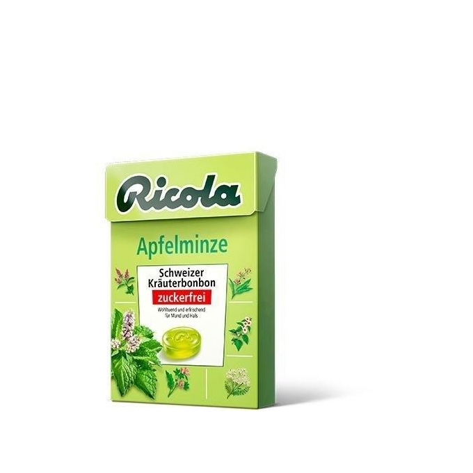 Ricola Apfelminze Elma Nane Aromalı Şekerleme 50g