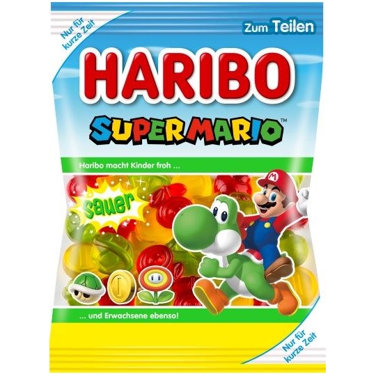 Haribo Super Mario Sever 175 gr 