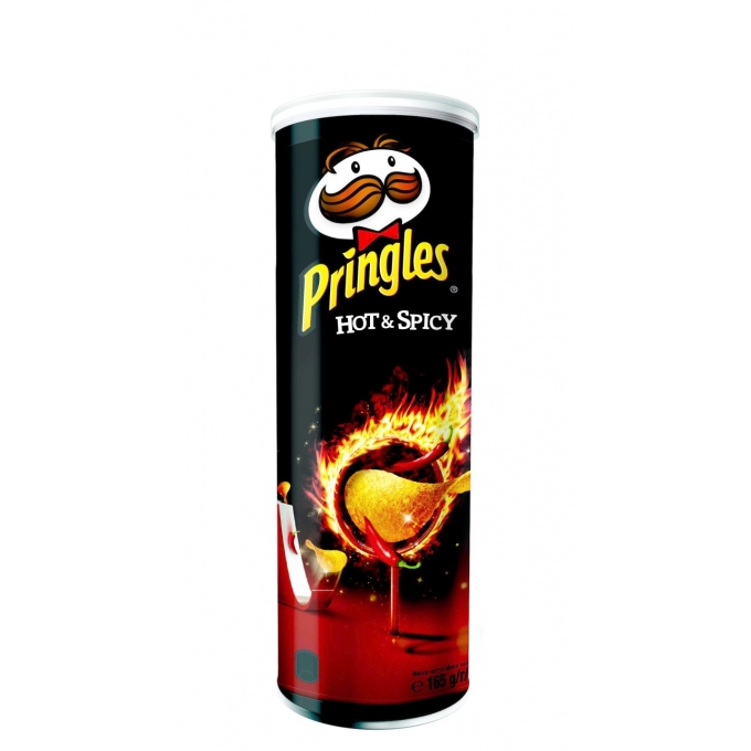 Pringles Hot & Spicy 165g