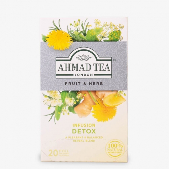 Ahmad Tea Fruit&Herb Infusion Detox (20x2g) 40gr Poşet Çay 20'li