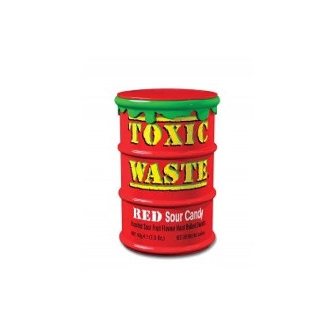 Toxic Waste Red Sour Candy 42 gr