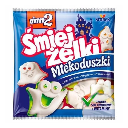 Nimm2 Smile Gummi Milk Ghosts 90 g