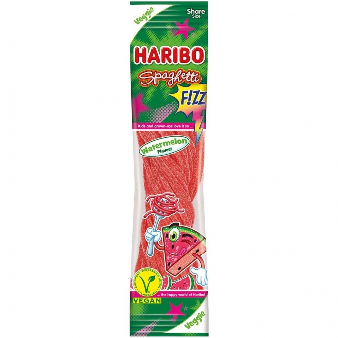 Haribo Spaghetti Watermelon Vegan 200g