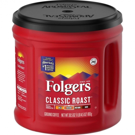 Folgers Classic Roast Medium 865 gr