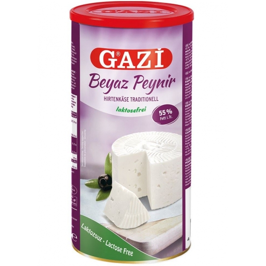 Gazi Laktozsuz - Beyaz Peynİr %55 800 g