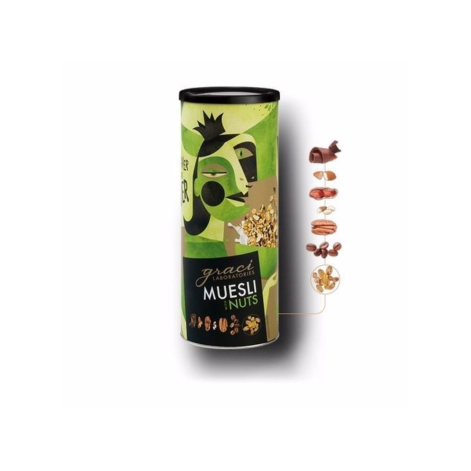 Graci Laboratories Muesli Nuts Fındıklı Müsli 500gr