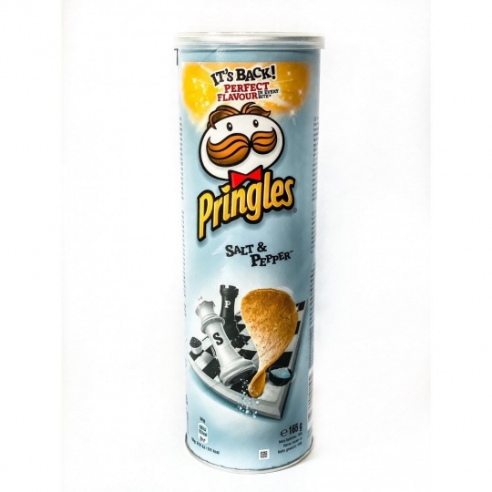 Pringles Salt & Pepper  Cips 165 g