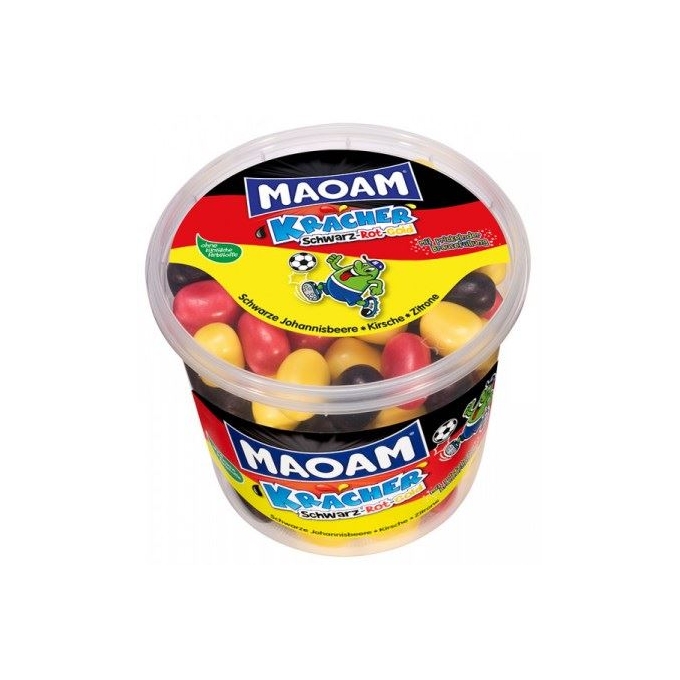 MAOAM Schwarz-Rot-Gold Kracher 600g