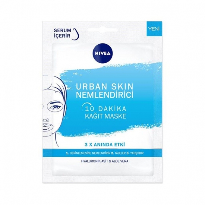 Nivea Urban Skin Nemlendirici Maske