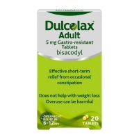 Dulcolax Adult 5 mg 20 Tablets