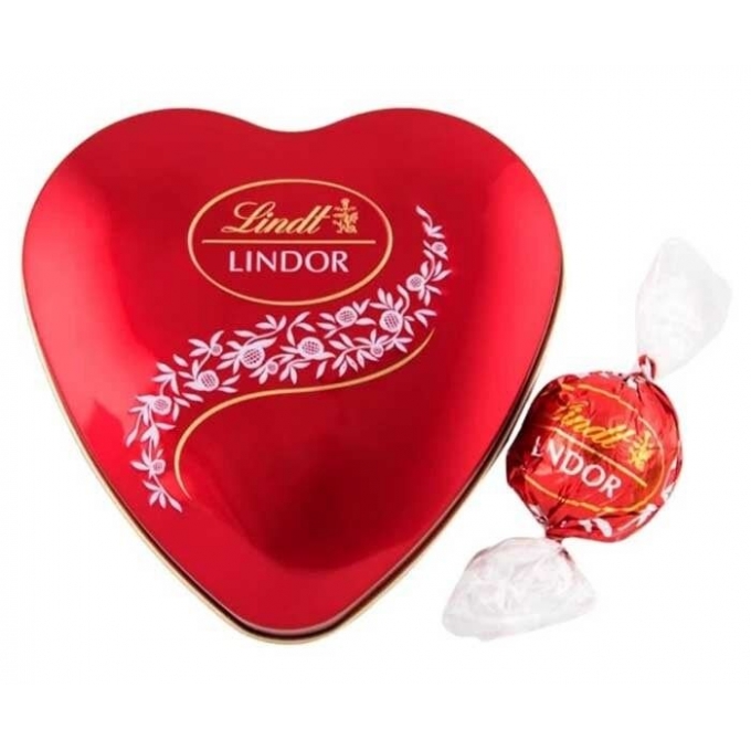 Lindt Lindor Metal Kutu Çikolata 50gr