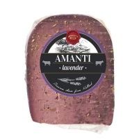 AMANTI Gouda with lavender piece Lavanta Parçalı Gouda Peyniri 200g