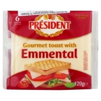 President Gourmet toast with Emmental Peynir 120gr