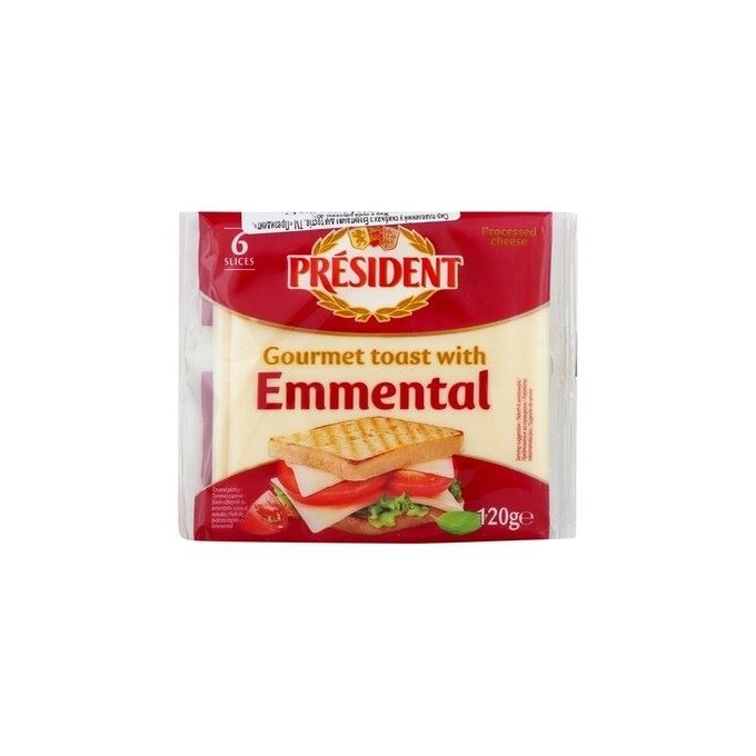 President Gourmet toast with Emmental Peynir 120gr