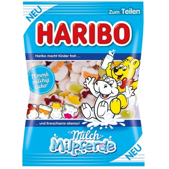 Haribo Milch Milpferde 175 gr