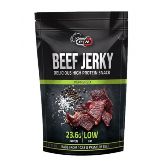 Peppered Beef Jerky - High Protein Snacks