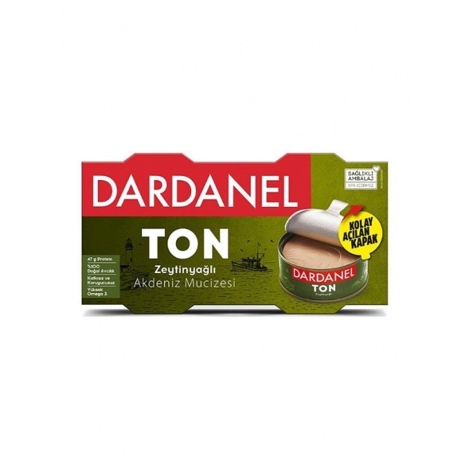 Dardanel Zeytinyağlı Akdeniz Mucizesi 140 g x 2