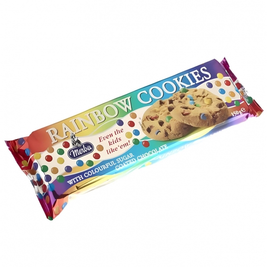 Merba Rainbow Cookies 150g 