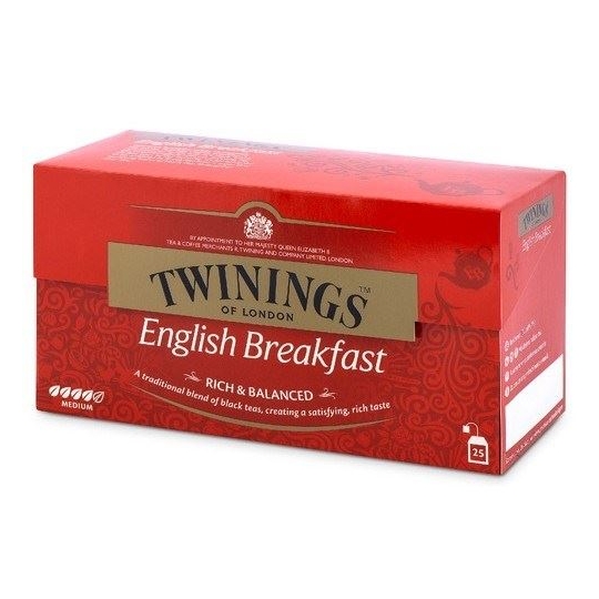 Twinings Poşet Çay - English Breakfast 25'li