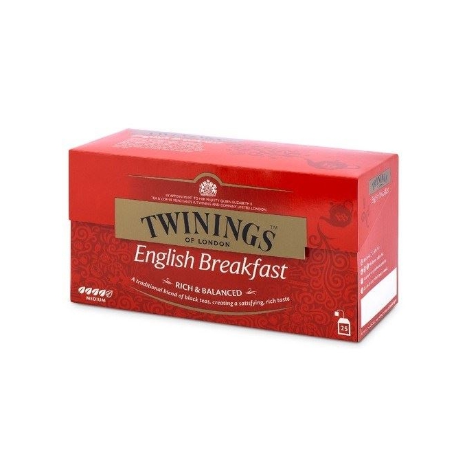 Twinings Poşet Çay - English Breakfast 25'li