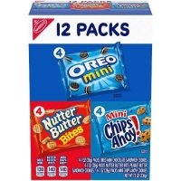 OREO Mini, Nutter Butter Bites, CHIPS AHOY 12 Packs 336gr 