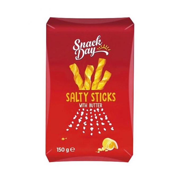 Snack Day Salt Twists With Butter 150 g