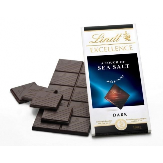 Lindt Deniz Tuzlu Bitter Çikolata 100 Gr