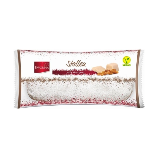 Favorina Stollen with Marzipan - Vegan 750g