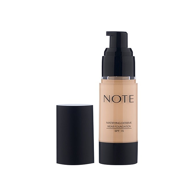 Note Cosmetics Mattifying Extreme Wear Foundation Spf 15 - 02 Natural Beige