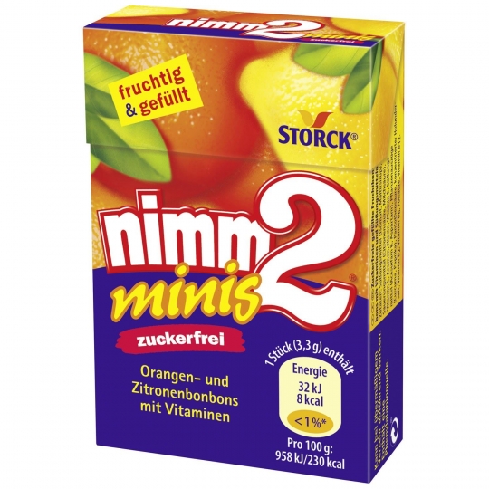 nimm2 Minis zuckerfrei 40g