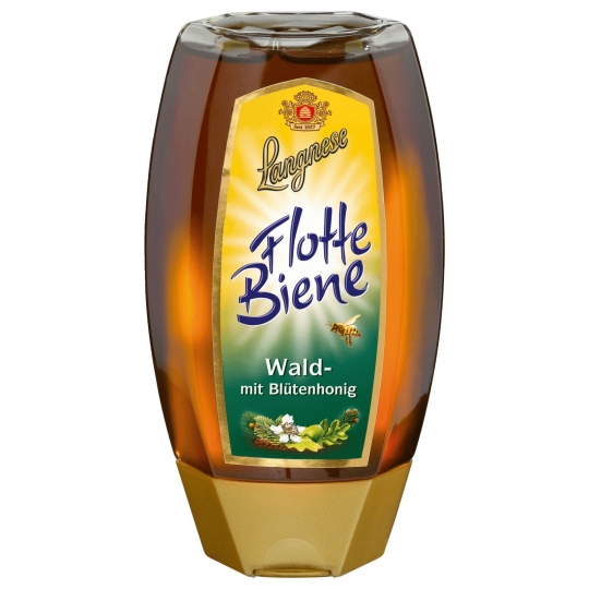 Langnese Flotte Biene Wald- mit Blütenhonig 250g