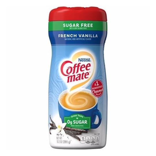 Nestle Coffee mate French Vanilla Sugar Free Kahve Kreması 289g