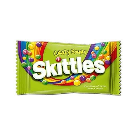 skittles crazy sours 38gr