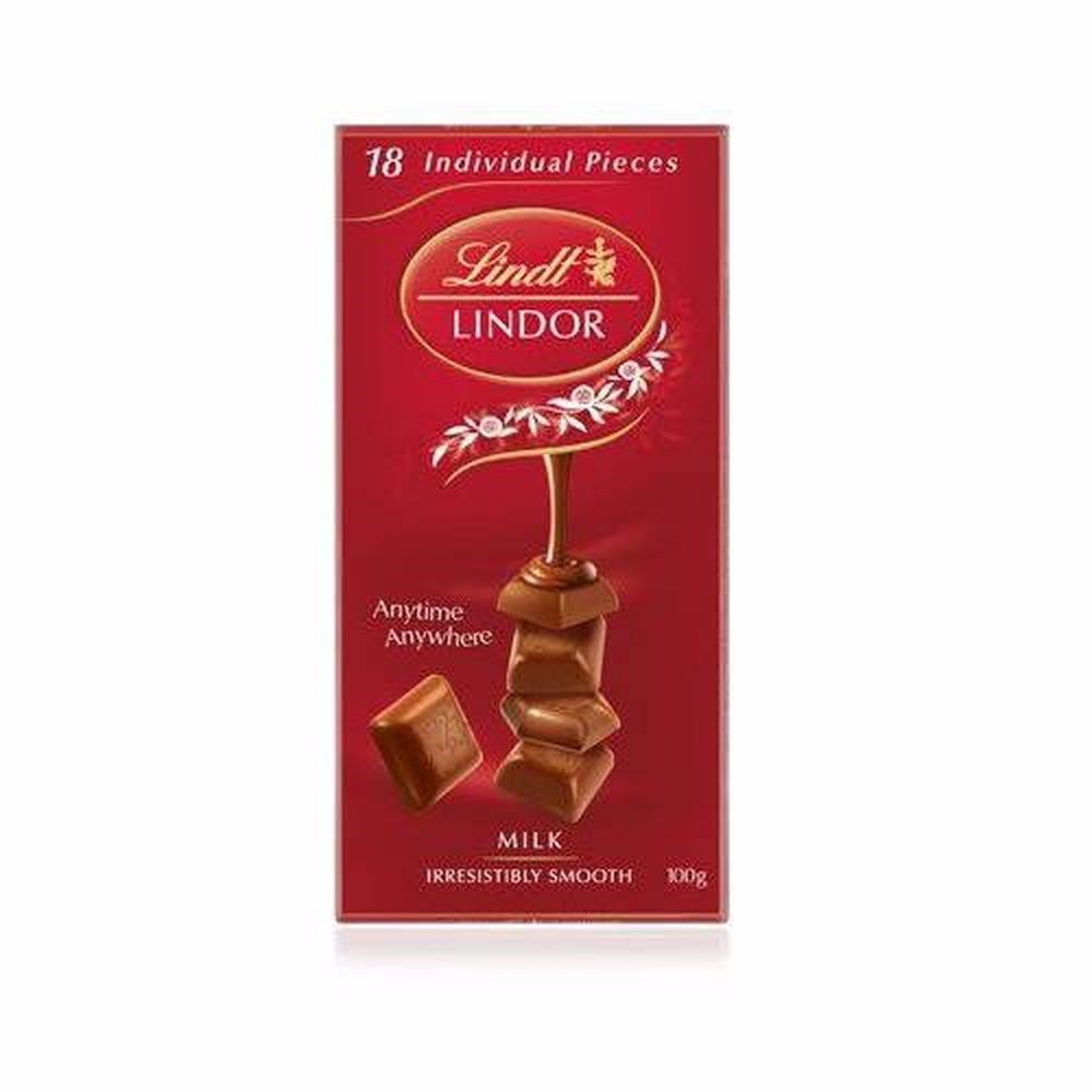 Lindt Lindor Kakao Krema Dolgulu Çikolata 100 G Kısmet Şarküteri