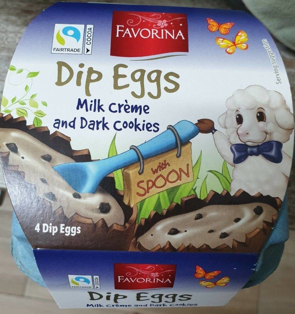 Favorina Dip Eggs Paskalya figür çikolata 144g Kısmet Şarküteri