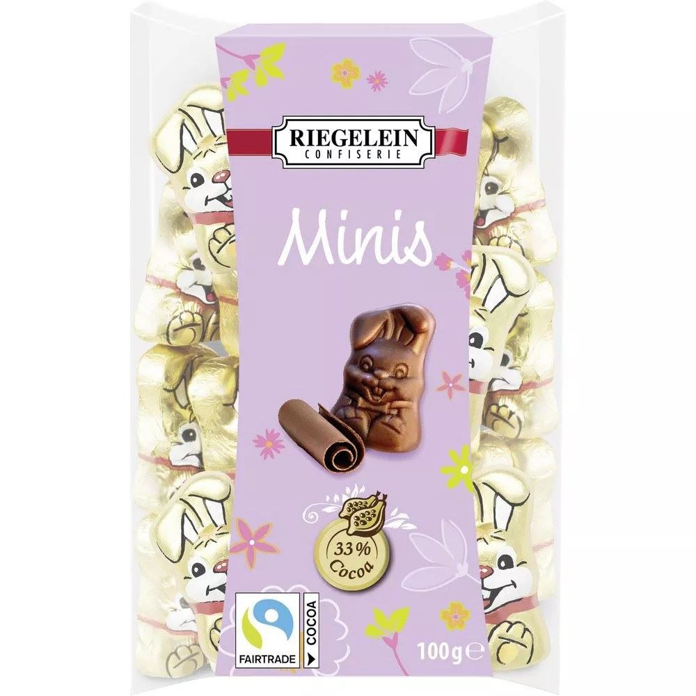 Riegelein Mini Tavşan Çikolata 125g Kısmet Şarküteri