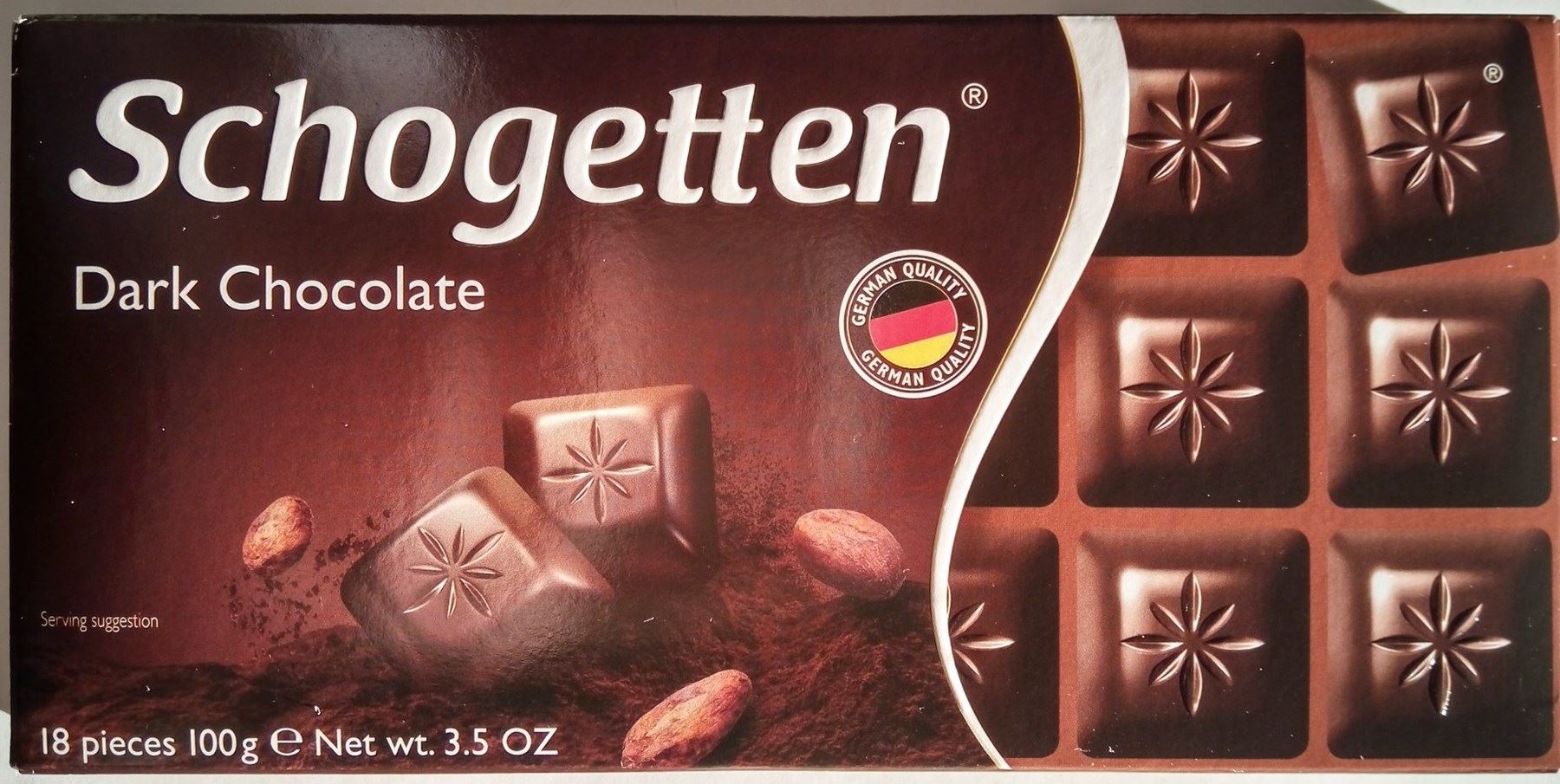 Schogetten Dark çikolata 100gr Kısmet Şarküteri