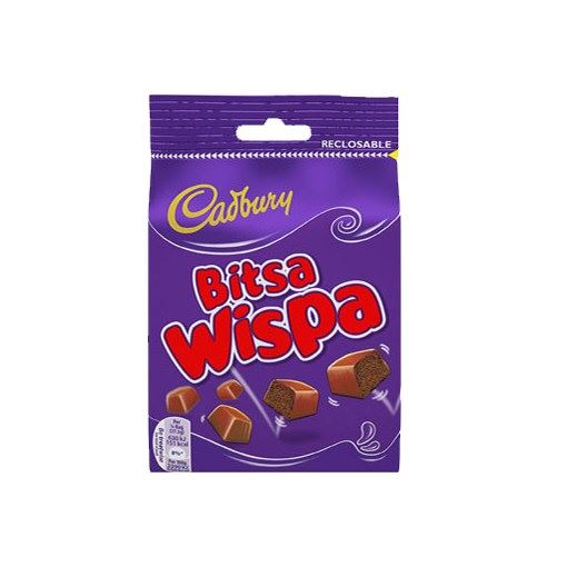 Cadbury Bitsa Wispa Chocolate Bag Bubble Çikolata 110gr Kısmet Şarküteri